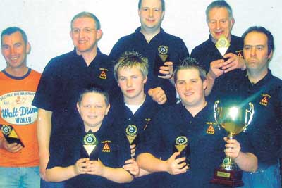 A League winners and Team Knockout winners - Kilgetty RAOB A.