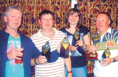 B League winners - Whitland Dairies.