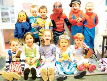 Templetots members dressed up for World Book Day recently.