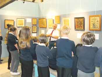 Pupils enjoyed the visit to Narberth Museum