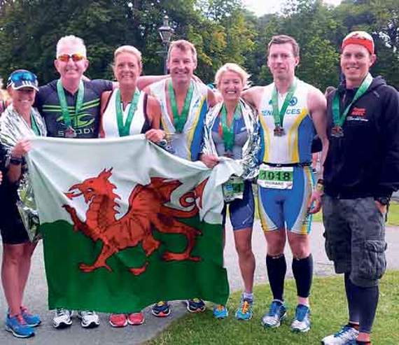 Entrants in the Dublin Ironman.