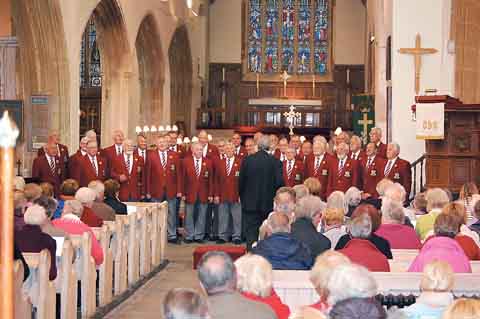 Tenby choir.