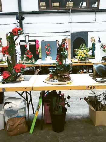 Floral arrangement.