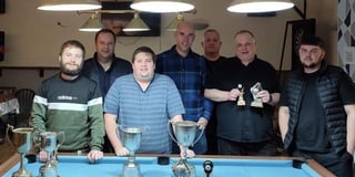 Tenby and District Pool League finals night presentation