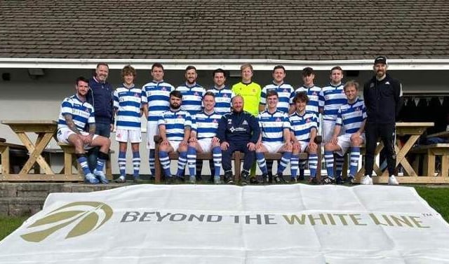 Kilgetty AFC show support for people's mental health