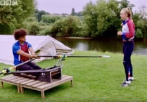 Radzi's simply oar-struckat rowing on River Wye