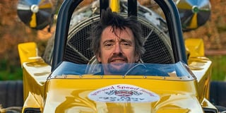 Grand Tour star reunited withjet car that almost killed him