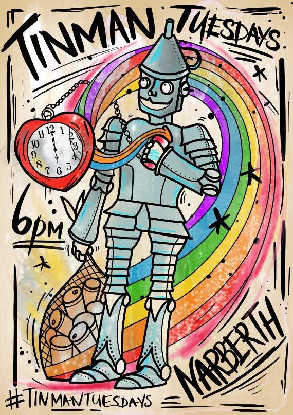 The ‘Tinman Tuesday’ artwork designed by Mathew Price of Sursum Tattoos.