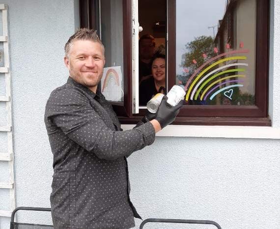 The whole aim of ‘Tinman Tuesday’ is to help and support community food bank by safely collecting tins from a driveway or wall.