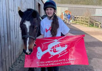 Pembrokeshire pony riders clock over 250 miles for Wales Air Ambulance