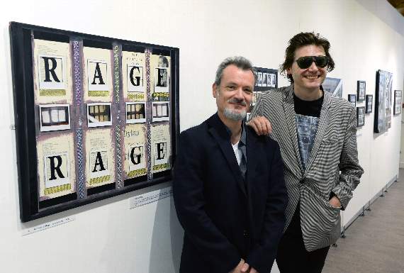 The opening of Nicky's exhibition (Pic. Gareth Davies Photography)
