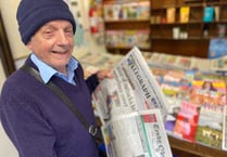 ‘Inspirational’ Haverfordwest station retailer celebrates 60 years’ service