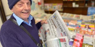 ‘Inspirational’ Haverfordwest station retailer celebrates 60 years’ service