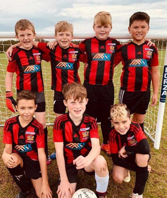 Pictured are members of the Tenby under 9s squad who both had entertaining games recently. Harri, Leo, Jaxon, Monty, Niall, Takeo, Vinnie, Zak, Archer, Bowen, Emilio,Harley, Rudi, Harley, Harley and Trey.