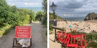 Councillor queries Castle Beach pathway closure heading into 'peak season'