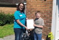 Daniel’s jumble sale benefits two charities