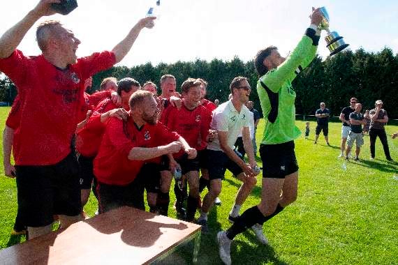 Celebration time for Longhope.