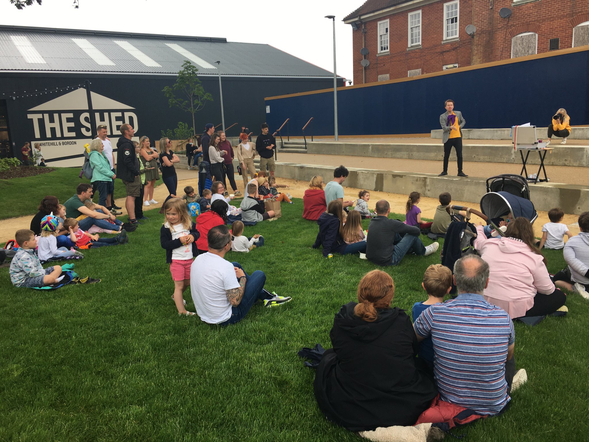 Cllr Mike Steevens fears the Phoenix is giving its income to The Shed