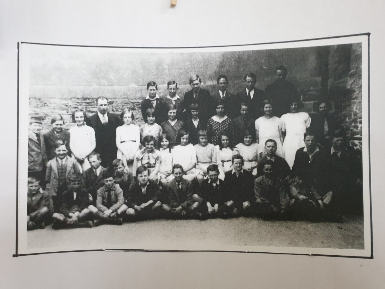 John and his School class photograph from the 1930s