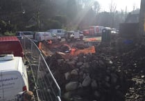 Remains of old pub and cottages discovered by archeologists at site of former store in Tavistock's Brook Street