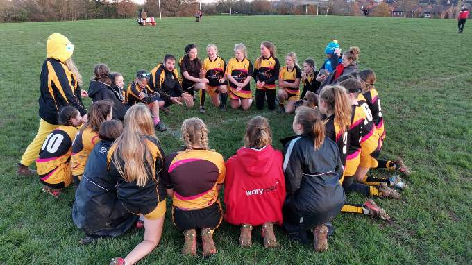 Crediton RFC Girls reflect on their victory.