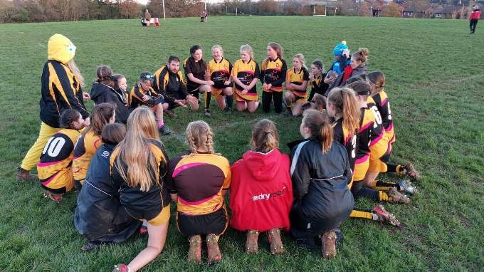 Crediton RFC Girls reflect on their victory.