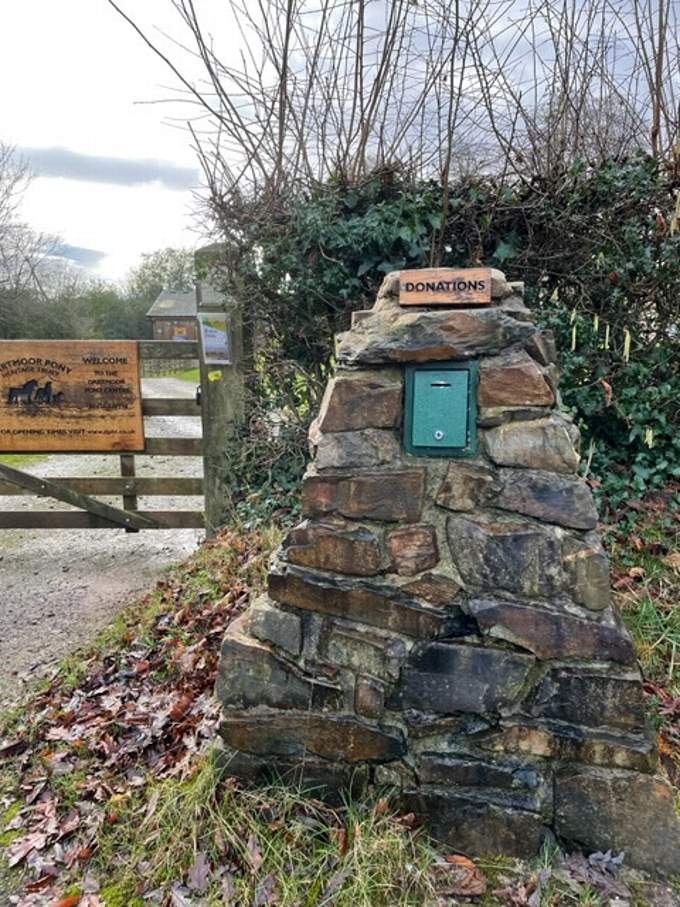 The cairn which was broken into.
