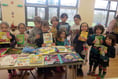 Yeoford PTA book sale raised funds towards school shelter fund