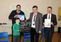 Young artist at Newton St Cyres Primary School wins prize from local MP