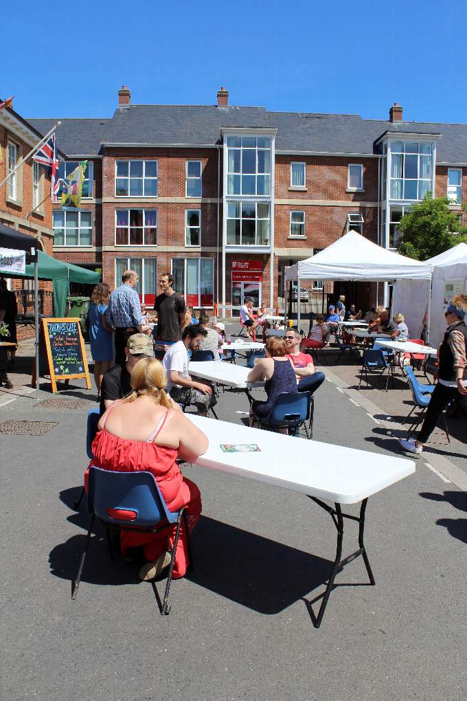 A Big Sunday Lunch will be held in the Town Square as part of the celebrations.