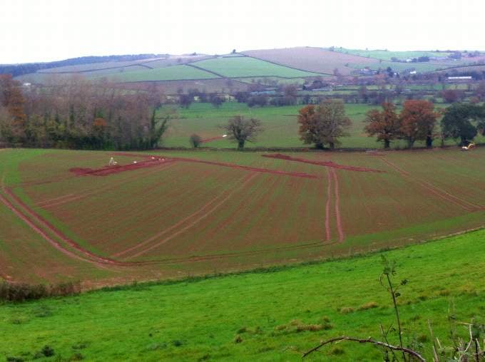 The site of the Pedlarspool/Creedy Bridge development on the edge of Crediton is in Sandford Parish. Crediton Town Council is requesting that cycle paths and pavements are installed before any building takes place to protect cyclists and pedestrians going to and from Crediton. AQ 0195