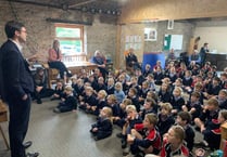 Youngsters discover how an MP earns his crust