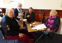 £250 raised at Cheriton Fitzpaine Methodist Church coffee morning