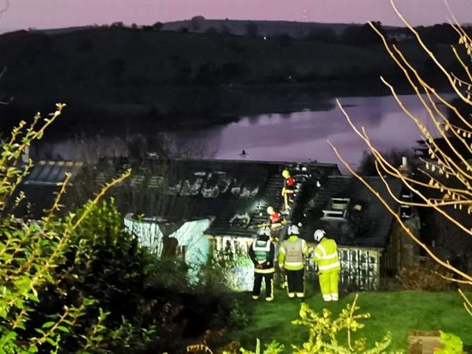 Photo from Devon and Somerset Fire Service