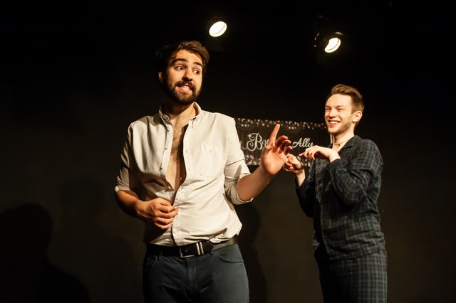 Scene from the play A Partnership
