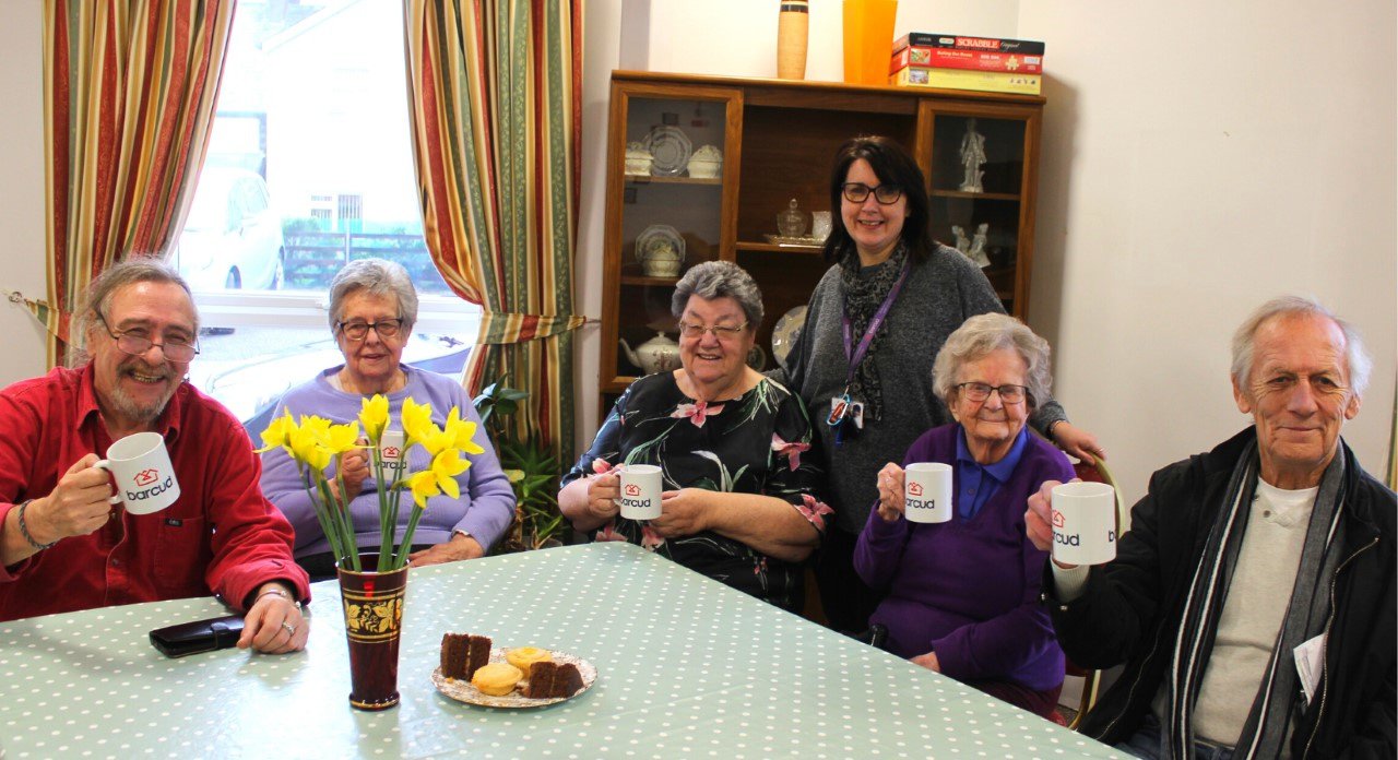 Llys Pedr Social Club in Lampeter are one of four Ceredigion groups to benefit from lottery cadh and will use its £10,000 grant to organise a programme of events and activities at their sheltered housing scheme