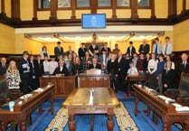 Junior Tynwald students praised for efforts by court's president