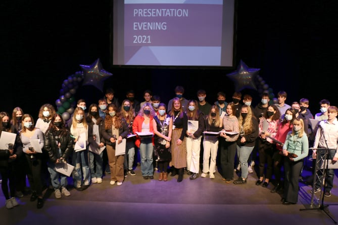 Weydon’s class of 2021 returned to the school for this year’s Year 11 presentation evening