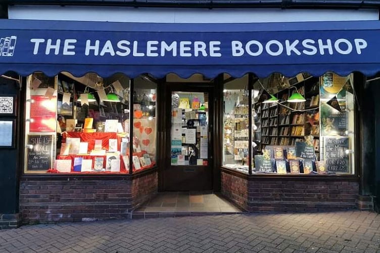 The Haslemere Bookshop is open Monday to Saturday, 10am to 5pm