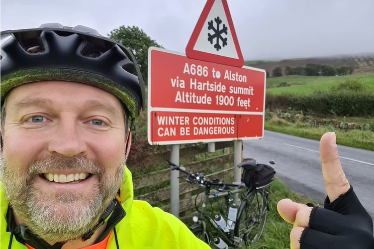 Dr Watson training in the Lake District in October 2021