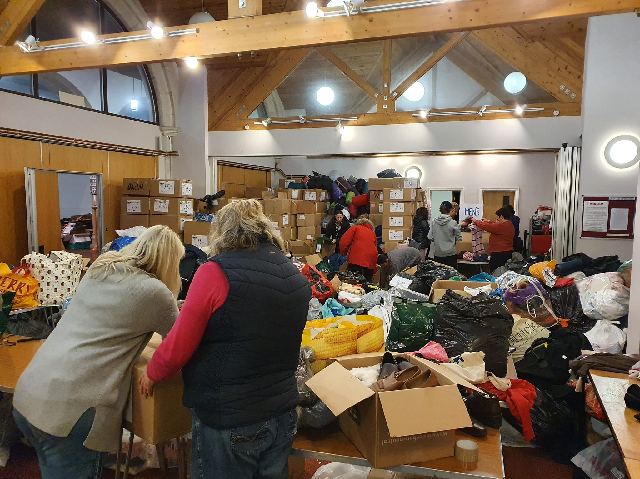 'Vital' need for male clothing at Farnham Help for Refugees' March collection