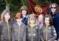Holsworthy Brownies and Bradworthy Guides take part in special Thinking Day
