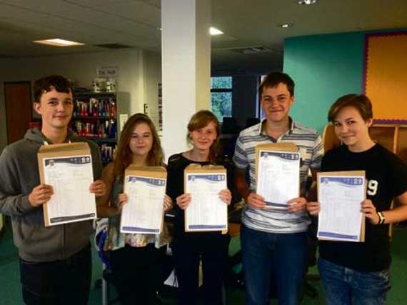 Scott Edwards, Eithne King, Katie Loader, Shaun Foster and Emma Jones.