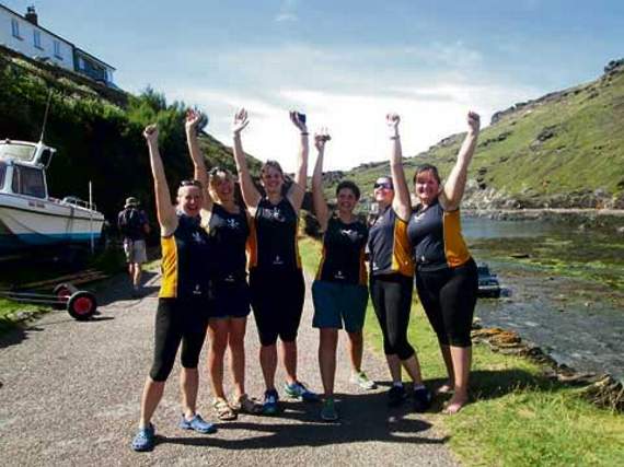 Ladies winners at BCGC Regatta.