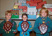 Trophy night for Scout Group