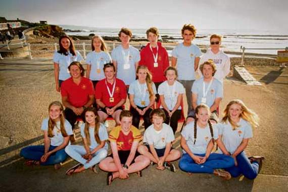 YOUTH (13-19 years). Back row are Emma Shaw, Olivia Moyle, Zerran Hammond, Linus Uhlig, Celyn Ensell-Bowen and Kieran Chapman. Middle row are Stephen Muller, Dean Henwood, Chloe McGrath, Georgia Higham, Keiran Hammond. Front row are Clara Trowbridge, Keeley Davis-Dawe, Timon Chapman, Truman Uhlig, Rebecca Cottle, Avril LynesNot pictured: Tully Innes, Matt Maynard, Michael Currie, Tessa Shaw. Picture: Bob Willingham, Studio Southwest
