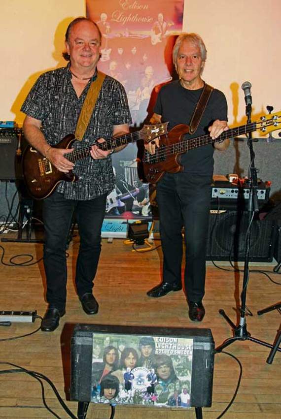 Topping the bill will be Edison Lighthouse, with members Bob Hickmott and Dave Taylor. Picture: Paul Hamlyn