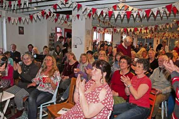 A packed Rosie’s Kitchen. Picture: Paul Hamlyn