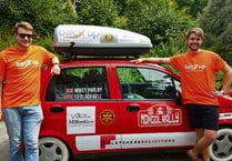 Ed Blackwell and Mike Parlby take on the dangerous Mongol Rally to raise money for three charities