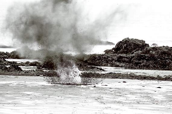 It caused quite an explosion. Picture: David Hobgen